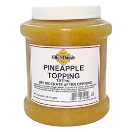 Bits N Things Pineapple Dessert Topping | Ice Cream, Sundaes, Pie | Kosher & Made in America | 64 oz.