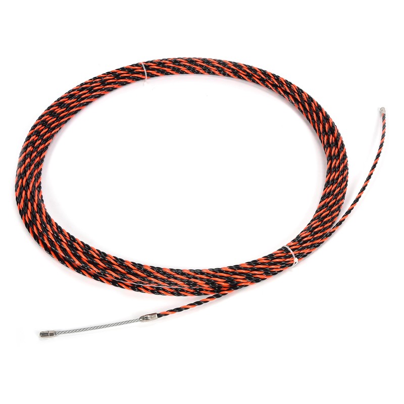 25m Steel Wire Plastic Coated AntiOxidation DoubleColor Twisted for Elevator