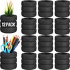 12 Pcs Tire Shaped Pen Holder Car Tire Pencil Holder
