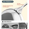 Fine Mesh Strainer - Oil Strainer Spoon for Bacon Grease