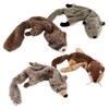 Zanies Unstuffies Dog Toys, Coyote, 22"