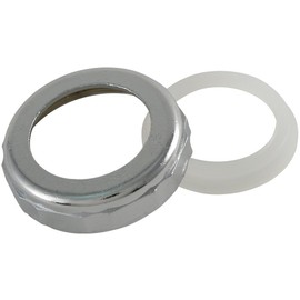 Plumb Pak PP855-10 Slip Nut with Washer, 1-1/4 in, Die Cast, 1-1/2 x 1-1/4"