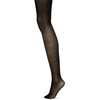 Gunze SABRINA Women's Tights, Beautiful Sheer, Deep Black, Anti-pilling, 30