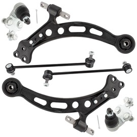 YMAUGP 4pcs (1) K640192+(1) K640191+(1) K90311+(1) K90312 Front Lower Control Arm with Ball Joint,Sway Bar Links for Lexus 1997-2001 ES300,2001-2003 RX300 for Toyota Camry 1997-2001 Avalon 1997