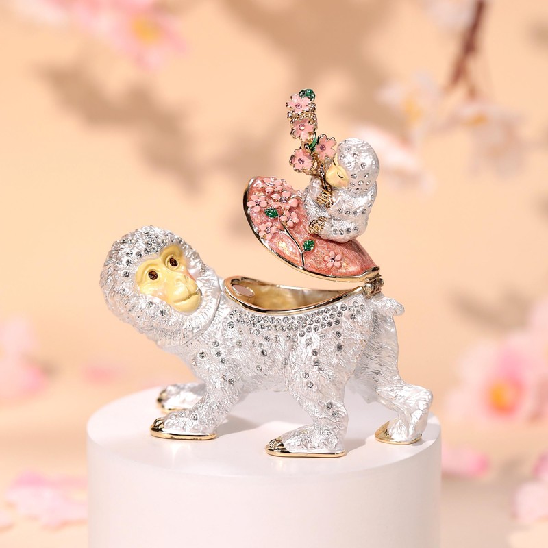 [pixia-su] PIEARTH jewelry box child Monkey (White) ex563 – 2 