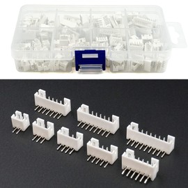 PH 2.0mm Socket Kit Compatible with JST-PH 2.0mm Pitch PCB Connectors Through-Hole Side Entry Type Right Angle Stemma