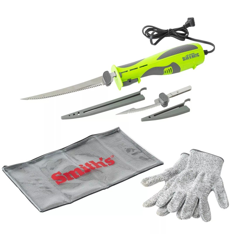 Mr. Crappie Smiths 51207 Mr. Crappie Slab-O-Matic Filet Knife 110