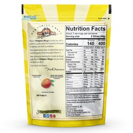 Mariani | Philippine Dried Mango | Healthy Snacks for Kids & Adults | Dried Fruit | Vegan Snacks | Gluten Free Snacks | No Preservatives | 4 Ounces (Pack of 4)