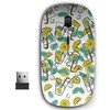 KAWAMOUSE 2.4G Ergonomic Portable USB Wireless Mouse for PC, Laptop,