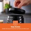 GEEPAS Argyle 3-Piece Tea Coffee Sugar Canisters Set | 1.3L