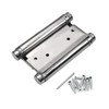 MroMax Double Action Spring Hinge 5 inches Stainless Steel Brushed