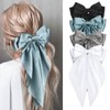 MIKONIKO MIKONIKO Silky Satin Hair Bows - 4PCS Ribbon Bows