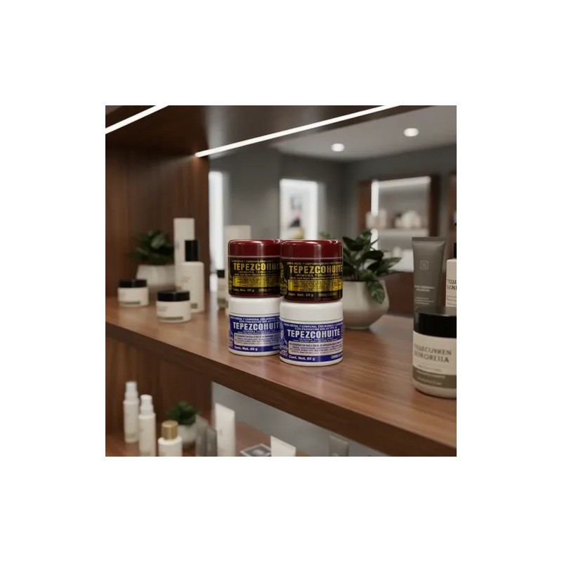 4 Crema Facial Indio Papago Tepezcohuite Dia Y Noche 60g