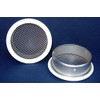 1.5" Round Open Screen Vent - White - Package of