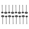 Flynsu 8Pair Intake and Exhaust Valves Set Replacement for 2009-2018