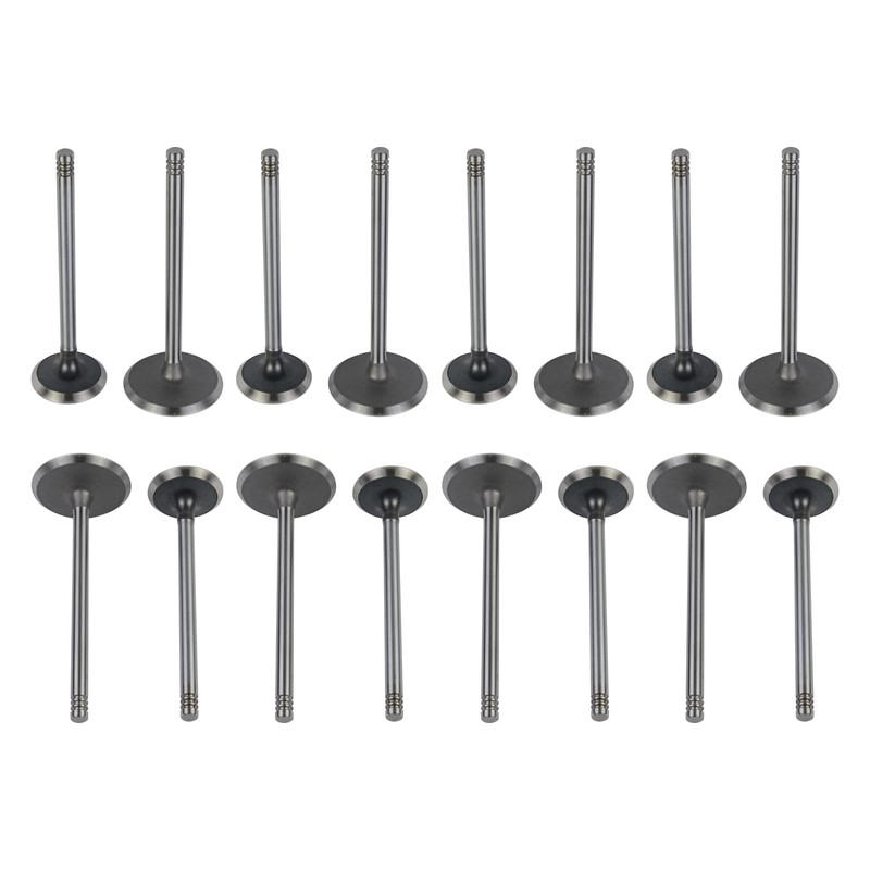 Flynsu 8Pair Intake and Exhaust Valves Set Replacement for 2009-2018