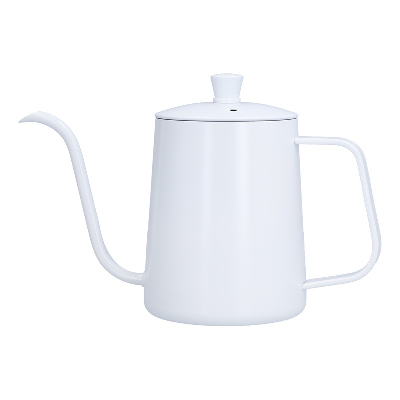 Coffee Kettle Stainless Steel Mini Portable White Thin Mouth Pour