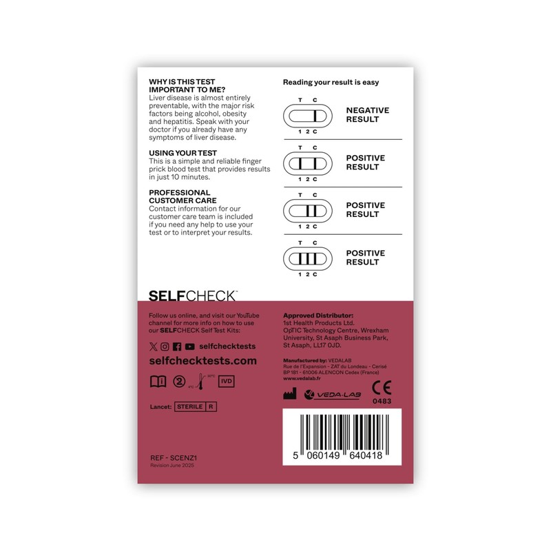 SELFCHECK Liver Health Test
