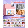 Kids Camera Instant Print Toys, Christmas Birthday Gifts for Girls