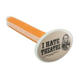 I Hate Theatre Abe Lincoln Car Air Freshener Vent Clip