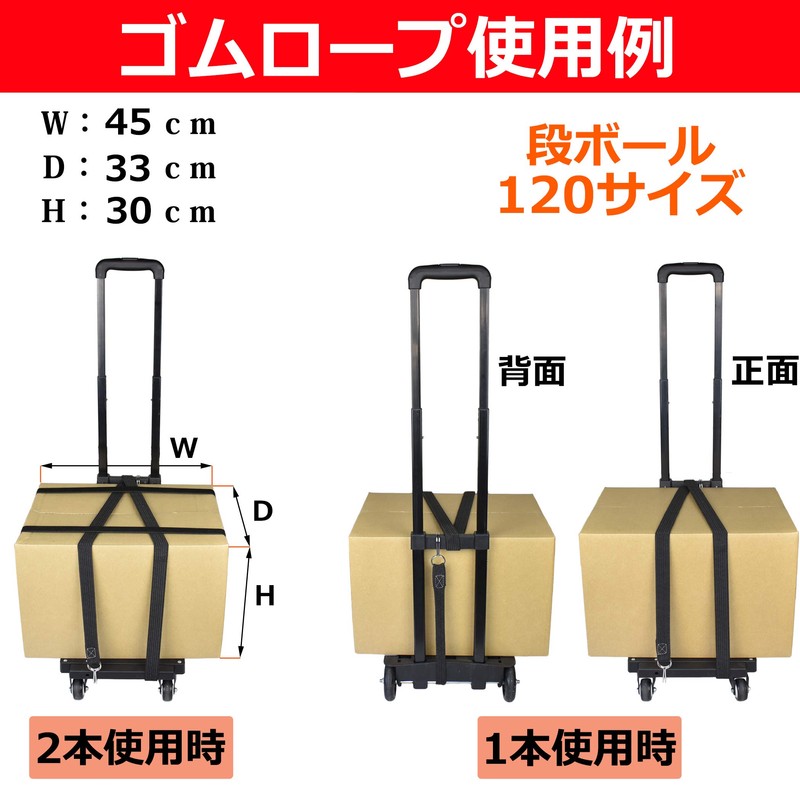 ganbalzo GM-07 2-Pack Bicycle Rubber Rope Bike Cargo Elastic Band