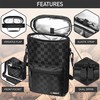 OPUX Insulated 2 Bottle Wine Bag Tote Leakproof Carrier Cooler