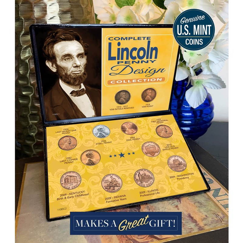 Complete Lincoln Penny Design Collection by American Coin Treasures