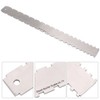 16.53 x 1.45 inch Practical Notched Fret Board Straight Edge