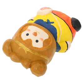 Hohopeti Craft Wooden Carving Monkey Figurine Charming Monkey Decor for Home Office Smooth Solid Wood Material for Friends Family Journey West Inspired Ornament