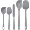 5-Piece Silicone Spatula Set, Reinforced Core & Connections