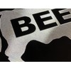 Engraved Eat Beef Car Tag Diamond Etched Cattle Farmer Aluminum