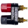 CESS Terminal Binding Post Power Amplifier Dual 2-Way Banana Plug