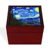 CafePress Van Gogh Memory Keepsake Jewelry Box, 5"x5"x3.75"