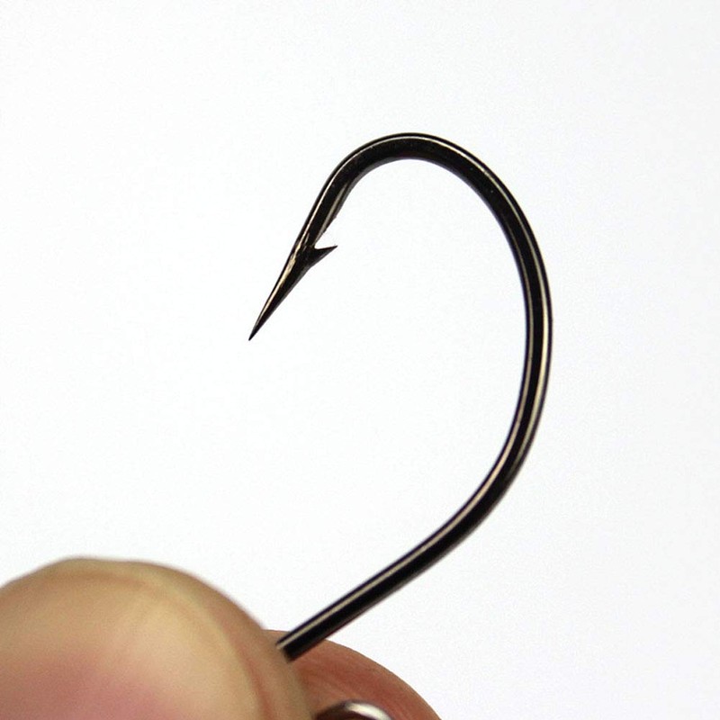 Unclesport 50 Pieces SpinShot Drop Shot Hook Swivel Fishing Hooks