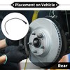 VekAuto 1pc Brake Pad Wear Sensor for FORD TRANSIT 2012-2015