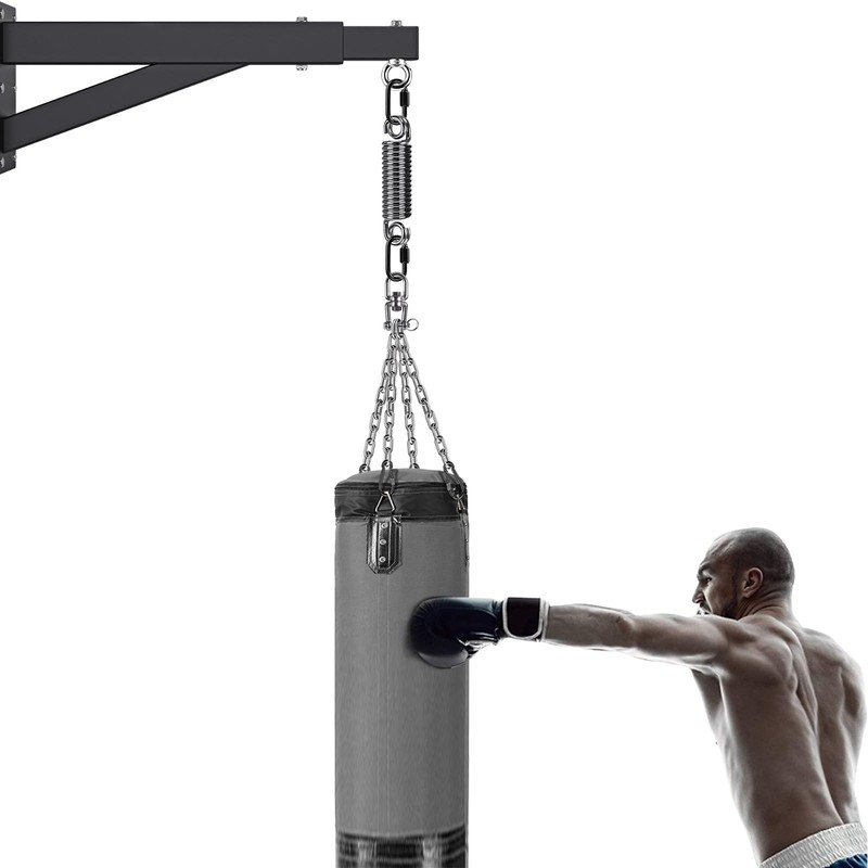 SELEWARE Heavy Bag Spring, Punching Bag Hanging Kit with Swivel