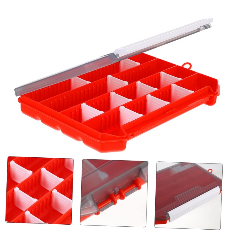 SUPVOX Portable Bait Storage Box Fishing Tackle Case Pp Material