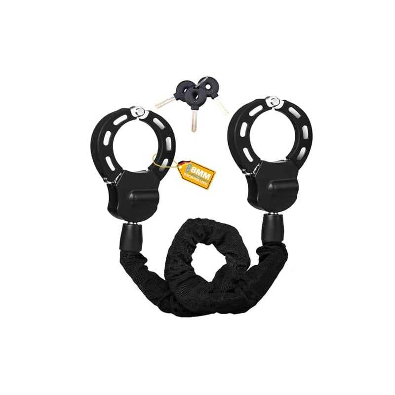 Lock for e-scooter, E scooter lock with bag, high security