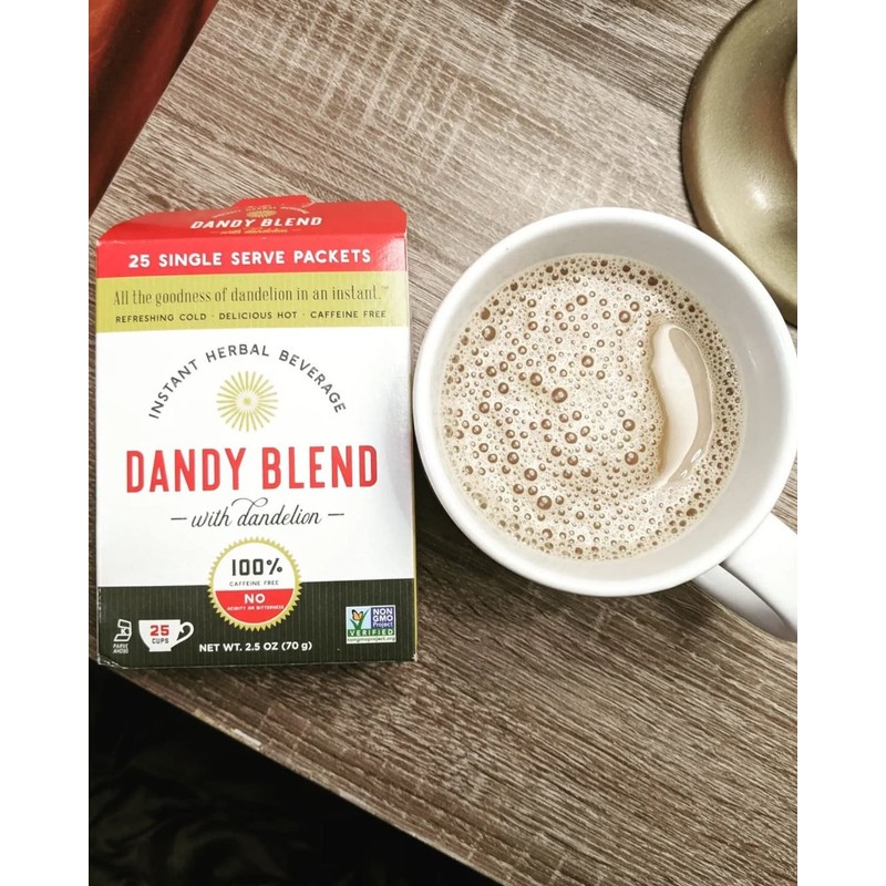 25 Individual Servings of Original Dandy Blend Instant Herbal Beverage