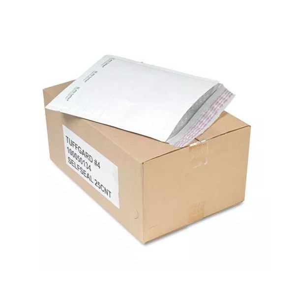 Sealed Air 49675 #4 Jiffy TuffGard Self-Seal Cushioned Mailer -
