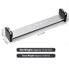 LEANPRO Arrow Spine Tester for Shaft Straightness,Vane Tuning and Broadhead Spining, Aluminum Arrow Straightness Detector Tool