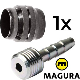 Magura Olive/Clamping Ring + Support Sleeve/Insert Pin for Disc Brakes Hydraulic Lines