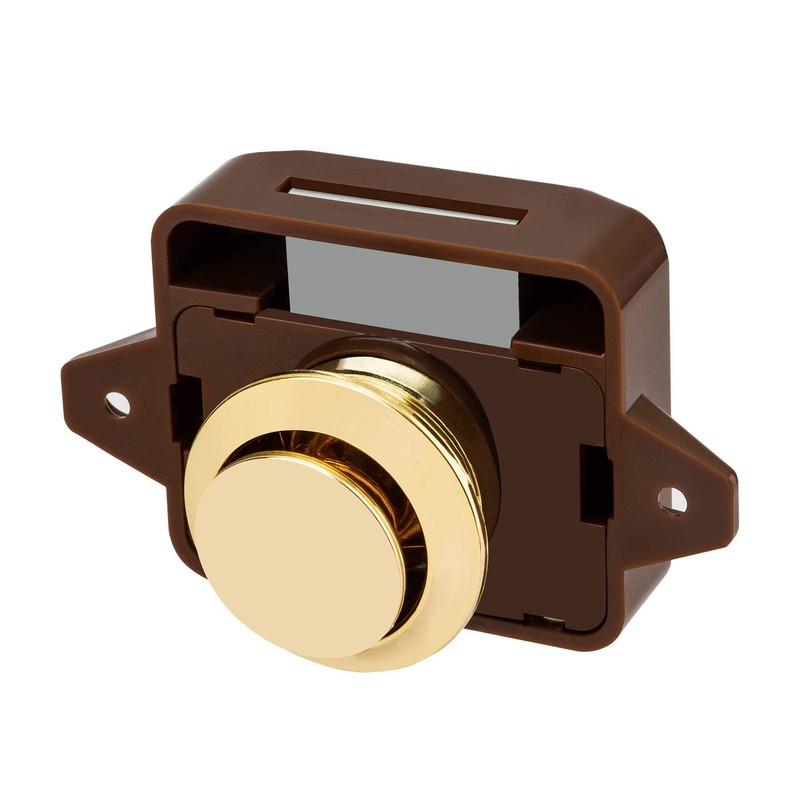 OCGIG 5 PCS Keyless Push Button Catch Door Knob Lock
