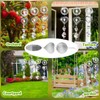 3 Sets Bird Frighten Devices for Outside, 3D Reflective Stainless