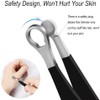 Liangery 鼻毛カッター メンズ はなげカッター 耳毛カッター 鼻毛トリマー 鼻毛抜きステンレス製 手動 鼻毛ハサミ鼻ケアカッター 手動
