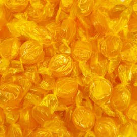 Butterscotch Hard Candy, Old-Fashioned Individually Wrapped Buttons, 1-Pound Bag (About 75 Pieces)