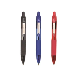Zebra Bolígrafo Retráctil Mini Z-Grip Punto Mediano (1.0 mm) Tinta De Baja Viscosidad Blíster 3 Piezas Colores Básicos.