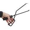 Fireplace Tongs Fire Pit Charcoal Clip Stainless Steel Grill Tongs