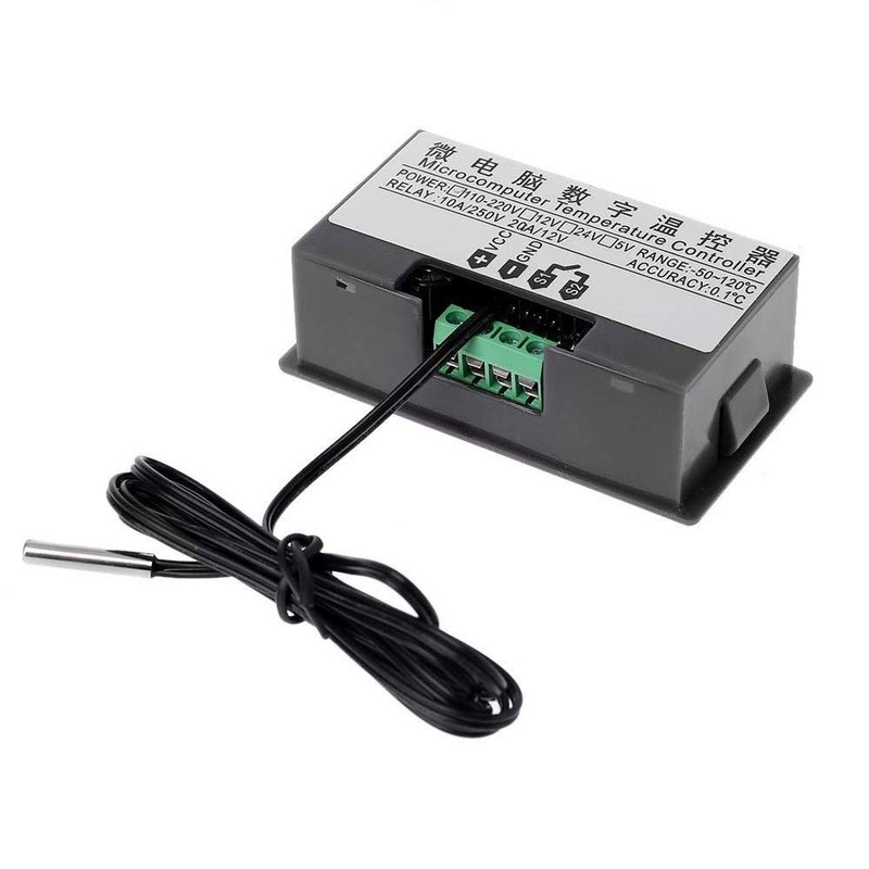 WINGONEER W3230 DC 12V 20A LED Digital Temperature Controller Thermostat