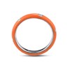 Santuzza 925 Sterling Silver Enamel Stackable Ring Cubic Zirconia Eternity